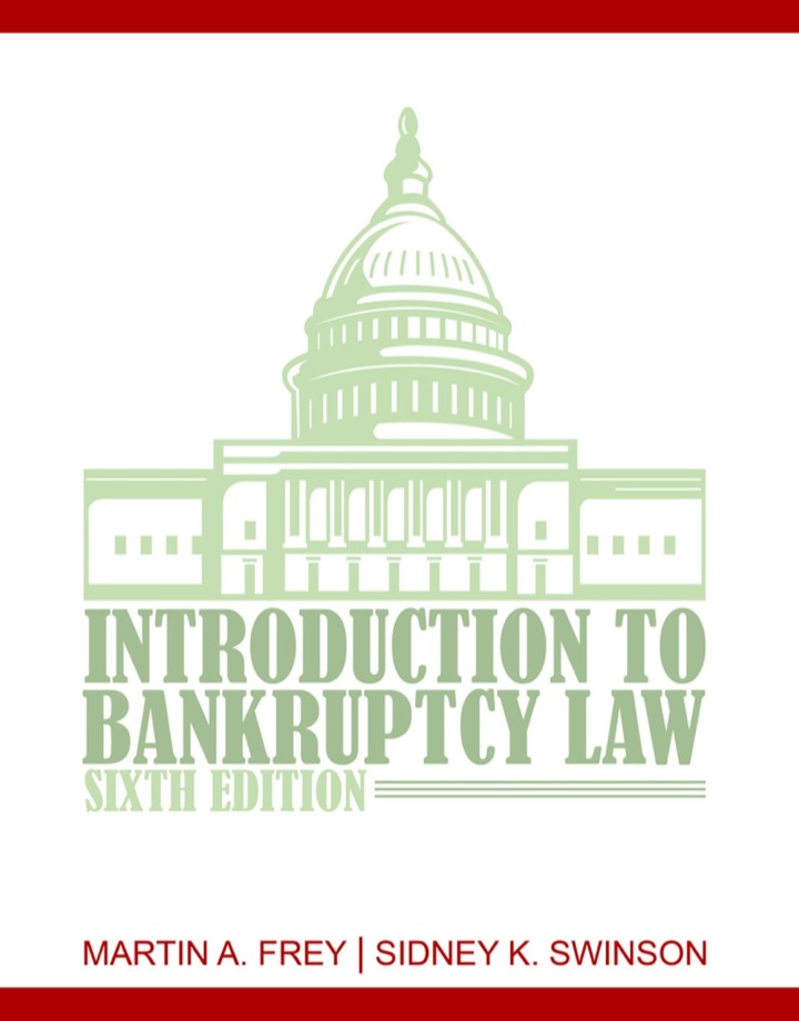 Introduction to Bankruptcy Law 6th Edition