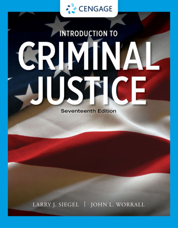 Introduction to Criminal Justice 17th Edition